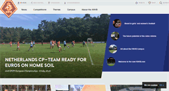 Desktop Screenshot of knvb.com