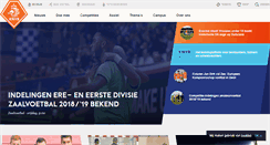 Desktop Screenshot of knvb.nl